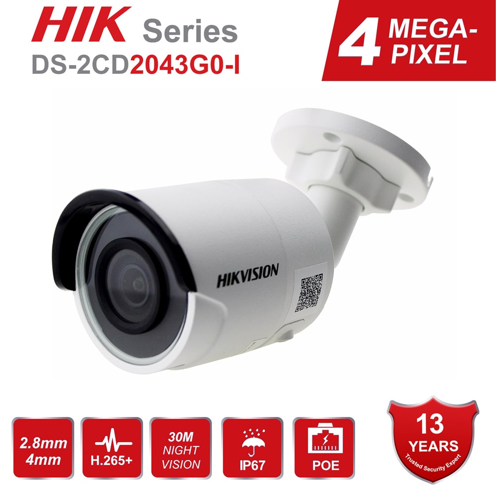 Hikvision-4MP Ѿ IP ī޶, PoE H.265 + ް ȼ I..
